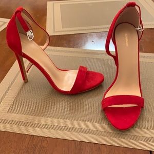 Red high heels
